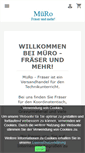 Mobile Screenshot of muero-fraeser.de